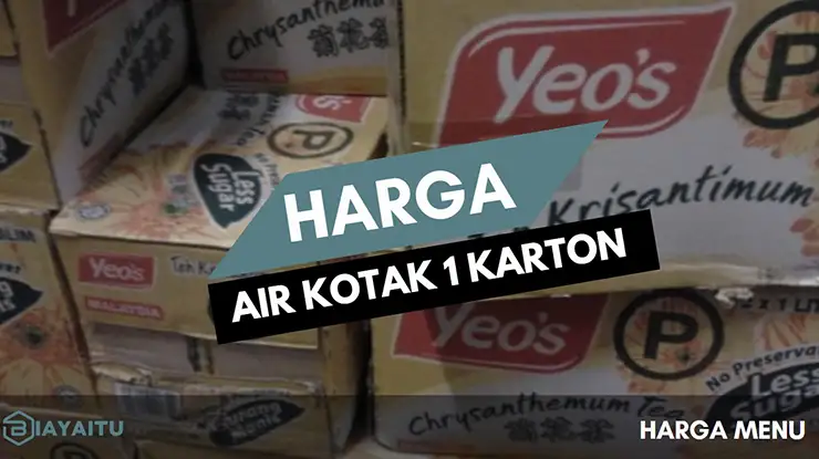 Harga Air Kotak 1 Karton