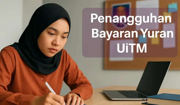 Penangguhan Bayaran Yuran UiTM Cara Mohon, Syarat & Tarikh