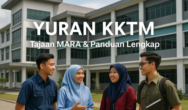 Yuran KKTM Jumlah dan Tajaan MARA