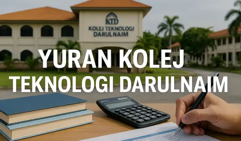 Yuran Kolej Teknologi Darulnaim Kos, Asrama & Bantuan