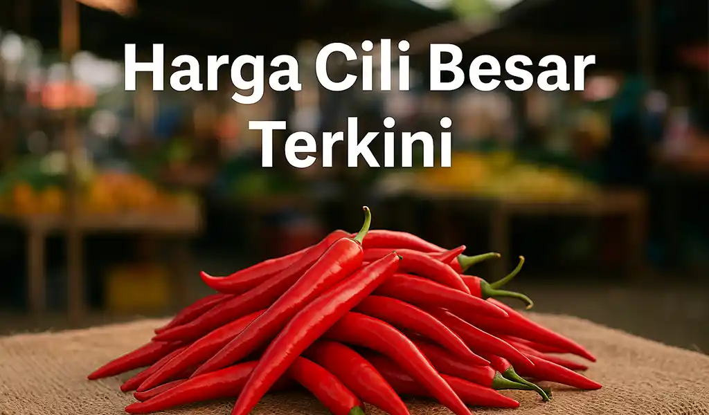 Harga Cili Besar di Pasaran Malaysia