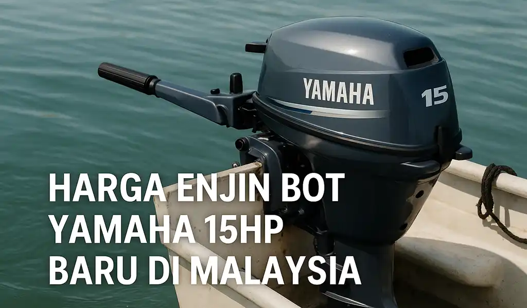 Harga Enjin Bot Yamaha 15hp Baru di Malaysia