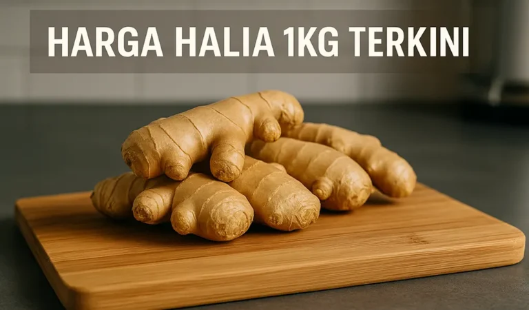 Harga Halia 1kg Hari Semasa di Malaysia