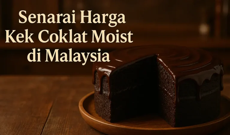 Harga Kek Coklat Moist Semasa
