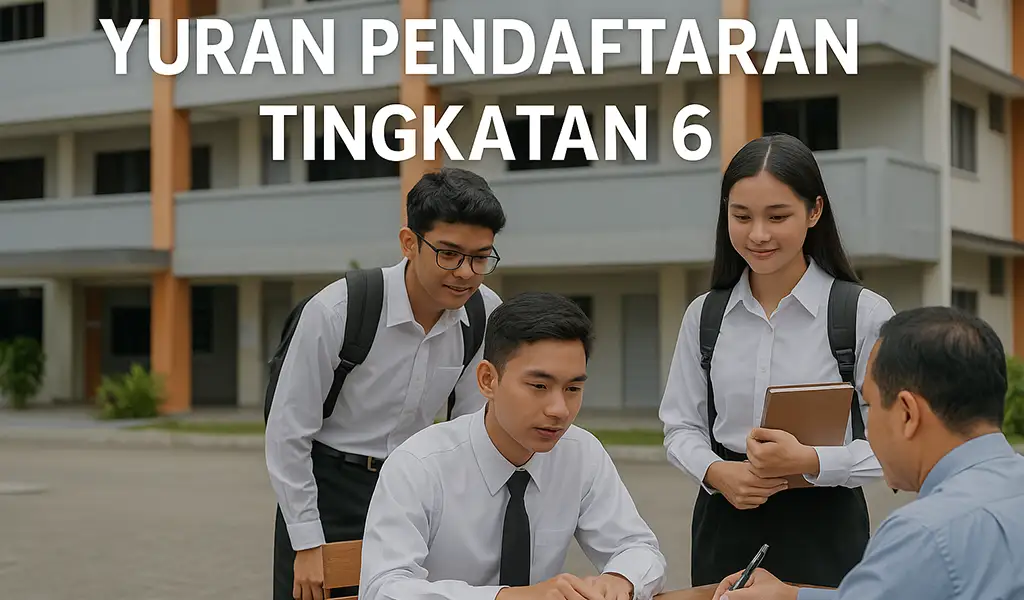 Yuran Pendaftaran Tingkatan 6 Percuma atau Perlu Bayar
